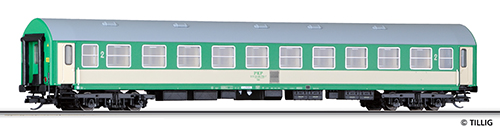 Passenger car 2nd class type Y/B 70<br /><a href='images/pictures/Tillig/16654.jpg' target='_blank'>Full size image</a>